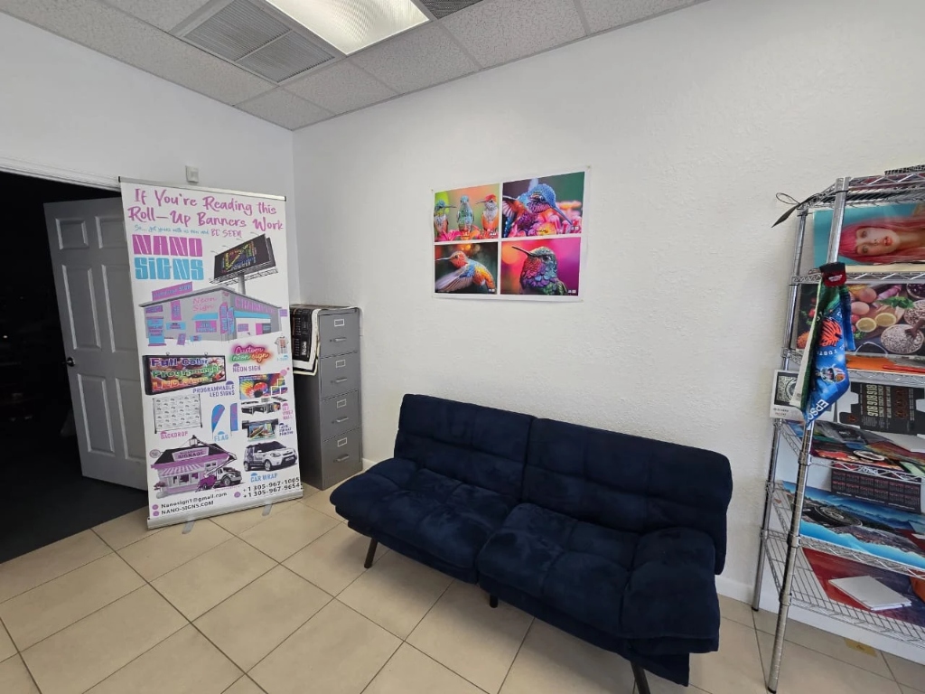Nano Signs Lobby & Showroom