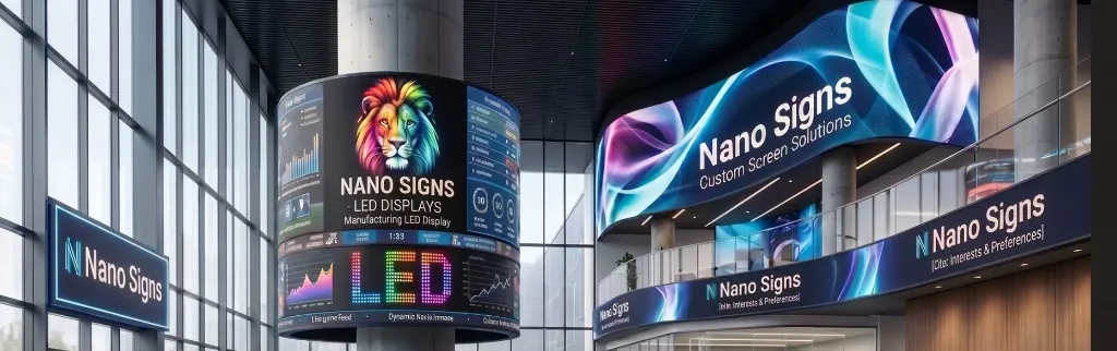 Programmable LED Signs Banner