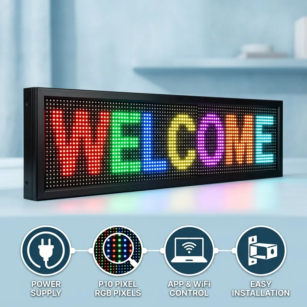 Programmable LED Sign