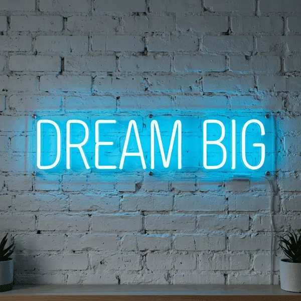 Neon LED Dream Big