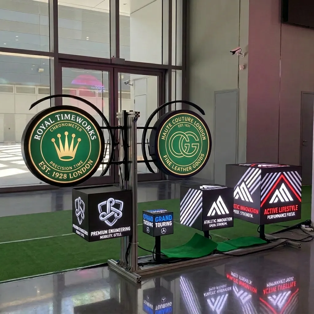 Round Circle LED Display