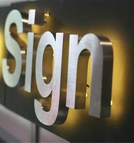 steel Channel Letter Signs