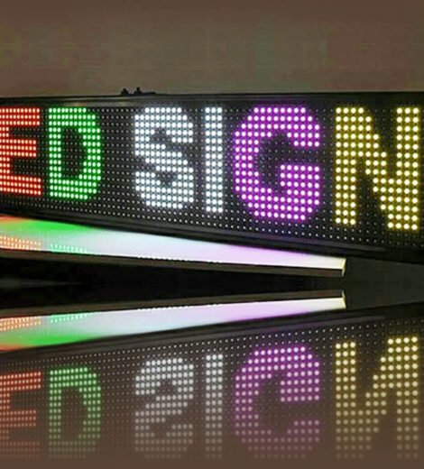 led scrolling sign